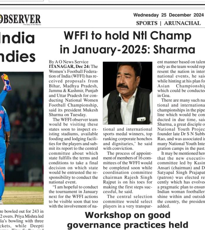 WFFI Tournament Moment